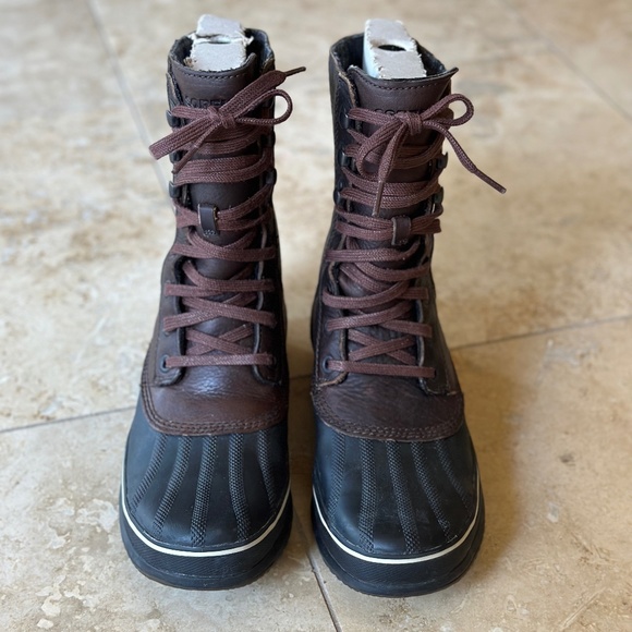 SOREL | Men's Kitchener Frost Winter Boot Sz 9 - Picture 4 of 9